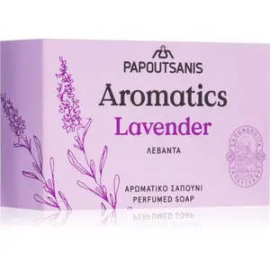 PAPOUTSANIS Aromatics Lavender tuhé mýdlo 100 g