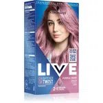 Schwarzkopf LIVE Lightener & Twist zesvětlovač a barva na vlasy odstín 105 Fialová růžovozlatá 1 ks