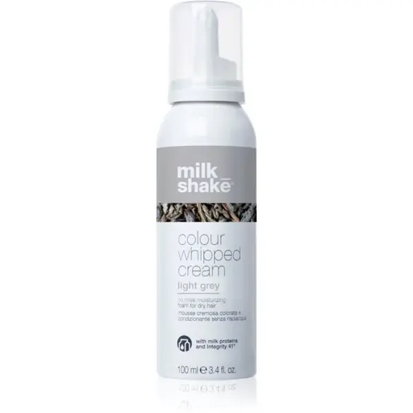 milk_shake® Colour Whipped Cream tónovací pěna pro všechny typy vlasů Light gray 100 ml