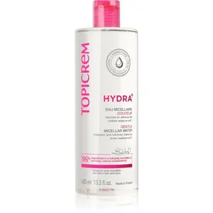 Topicrem UH FACE Gentle Micellar Water jemná čisticí micelární voda pro citlivou pleť a oči 400 ml