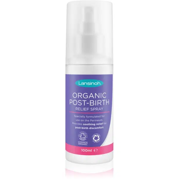 Lansinoh Organic Post-Birth uklidňující sprej pro maminky 100 ml