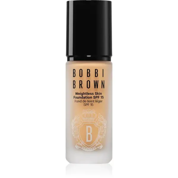 Bobbi Brown Weightless Skin Foundation SPF 15 Mini dlouhotrvající matující make-up s hydratačním účinkem odstín Warm Honey 13 ml
