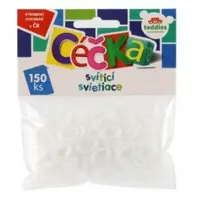 Céčka svítící 150 ks plast v sáčku