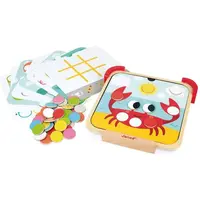 Janod magnetické chipsy Učím se barvy s předlohami