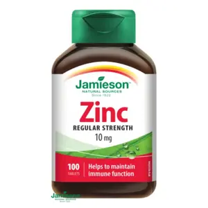 Jamieson Zinek 10mg 100 tablet