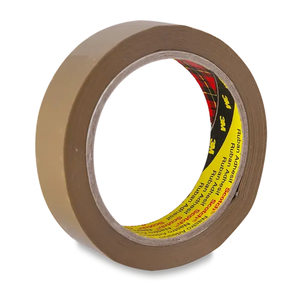 Samolepicí páska 3M Scotch 371, 25 mm x 66 m - hnědá