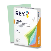 Barevný papír Rey Adagio, pastelový, 500 listů - zelený