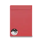 Barevná obálka Clairefontaine, C4, samolepicí - červená