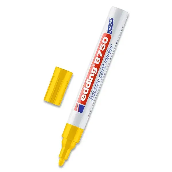 Lakový popisovač Edding Paint Marker 8750 - žlutý