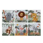 2Kids Toys Dřevěné kostky Safari