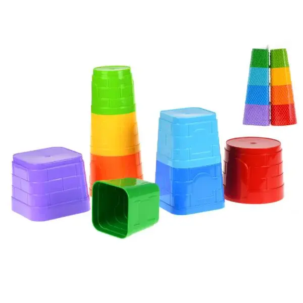 Pyramida skládací kostky 12m+ 8ks