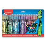 Dětské fixy Maped Color'Peps Monster - 24 barev