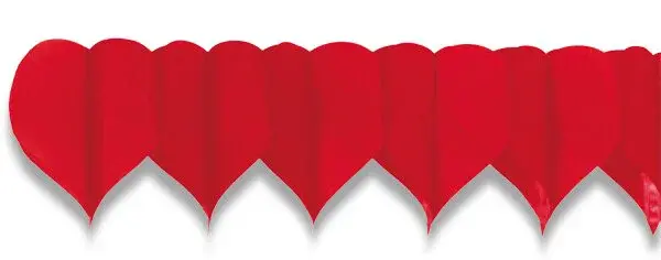 Girlanda ve tvaru srdce - 4 m