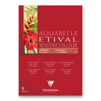 Akvarelový blok Clairefontaine Etival Classic Grain - A3, 10 listů, 200 g