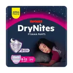 HUGGIES® Kalhotky plenkové jednorázové DryNites MEGA 30-34 kg Girl, 23 ks, L