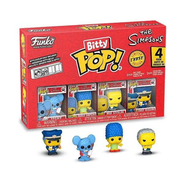Funko Bitty POP: Simpsons- Itchy 4pk