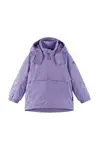 Dětská bunda Reima Raisio fialová barva, 5100289A