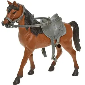 Kůň 28cm se sedlem