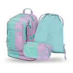 BAAGL SADA 3 Cubic Sweet: batoh, penál, sáček