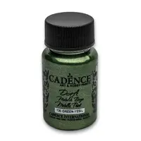 Akrylové barvy Cadence Dora Metallic, 50 ml - zelená