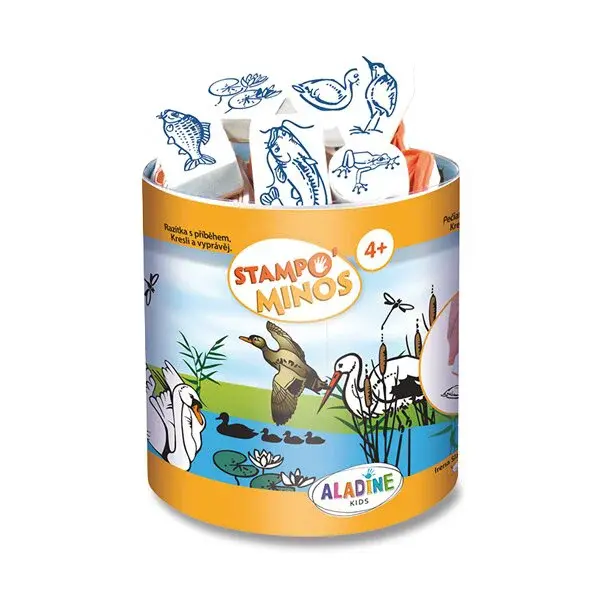 Razítka Aladine Stampo Minos - U vody, 36 ks