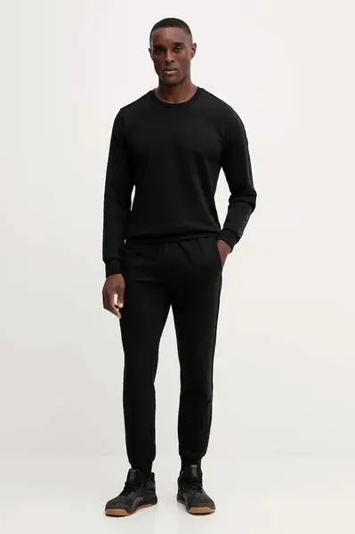 Tepláková souprava Emporio Armani Underwear pánská, černá barva, EM001922 AF14976