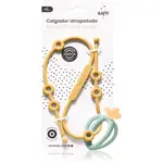 Saro Baby Silicone Catch-All Hanger silikónová šnúrka Mustard 1 ks
