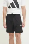 Kraťasy adidas Essentials pánské, černá barva, JE6414