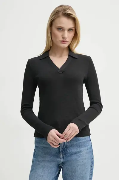 Bavlněné tričko s dlouhým rukávem G-Star