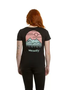 Meatfly dámské tričko Cordie Black | Černá | Velikost M | 100% bavlna