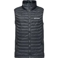 Columbia POWDER PASS HYBRID VEST Pánska vesta, čierna, veľkosť