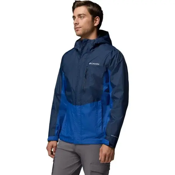 Columbia POURING ADVENTURE III JACKET Pánska outdoorová bunda, tmavo modrá, veľkosť