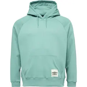 Umbro SPORT ESSENTIALS HOODIE RLXD Pánská mikina, světle zelená, velikost
