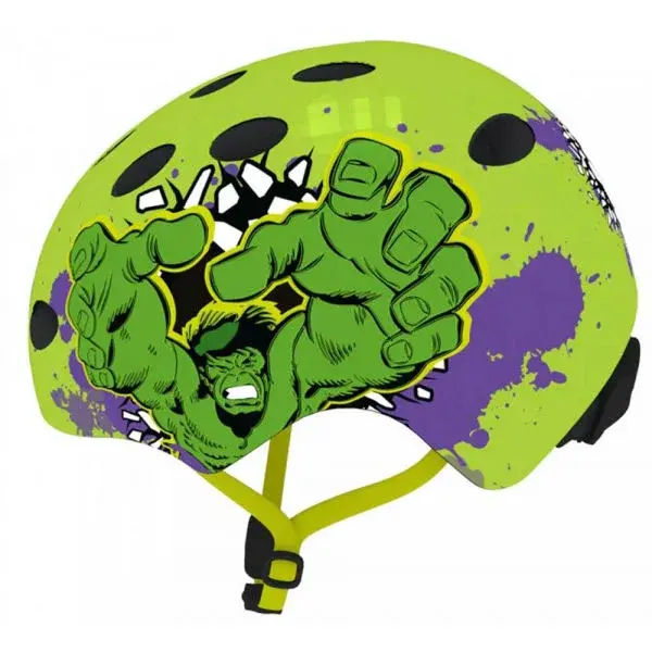 Disney HULK Dětská freestyle přilba, zelená, velikost (52 - 56)
