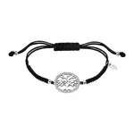 Lotus Silver Moderní kabala náramek se stříbrným přívěskem Strom života LP1746-2/2