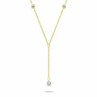 Brilio Silver Elegantní pozlacený náhrdelník pro ženy NCL179Y