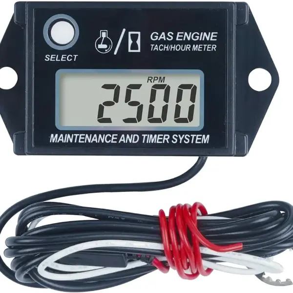 Motohodiny.cz Měřič motohodin a otáček MTH15