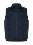 Jack & Jones Plus Vesta  námornícka modrá / svetlosivá