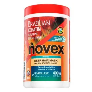 Novex Brazilian Keratin Deep Hair Mask maska pro suché a poškozené vlasy 400 g