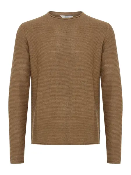 !Solid Sveter  hnedá