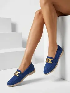 Dámské mokasíny na ploché podrážce Velora