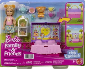 Barbie CHELSEA čajový dýchánek - Barbie (JJB40)