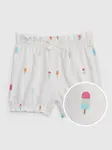 GAP Baby vzorované kraťasy organic - Holky