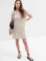 GAP T-shirt dress with logo - Ladies