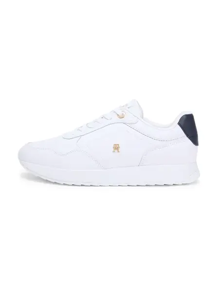 TOMMY HILFIGER Nízke tenisky  námornícka modrá / biela