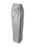 IRO Sukňa 'TYZIO'  striebornosivá