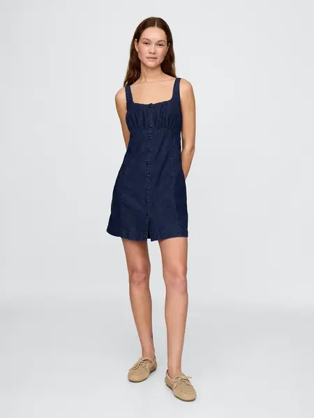 GAP Denim mini dress UltraSoft - Women's