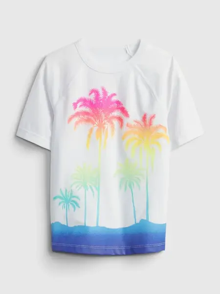 GAP Children's Swimwear Top Graphic Crew - Boys