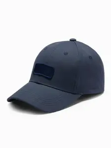 Ombre Men's baseball cap with patch - navy blue