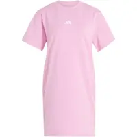 adidas 3-STRIPES TEE DRESS W Dámske šaty, ružová, veľkosť